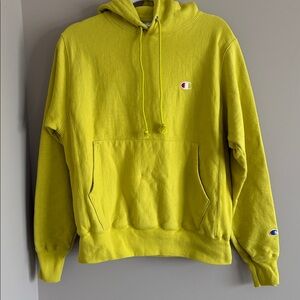 Champion Lemon Yellow Hoodie